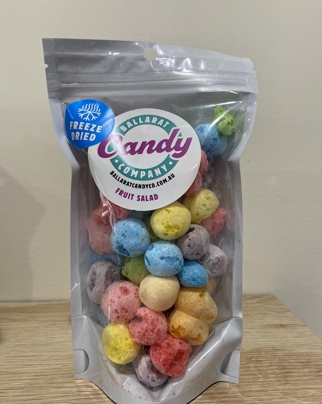Freeze dried candy