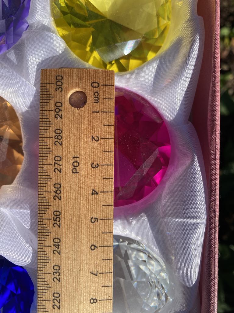 Glass Diamond – 4.5cm Medieval/Fantasy Costume Accessory