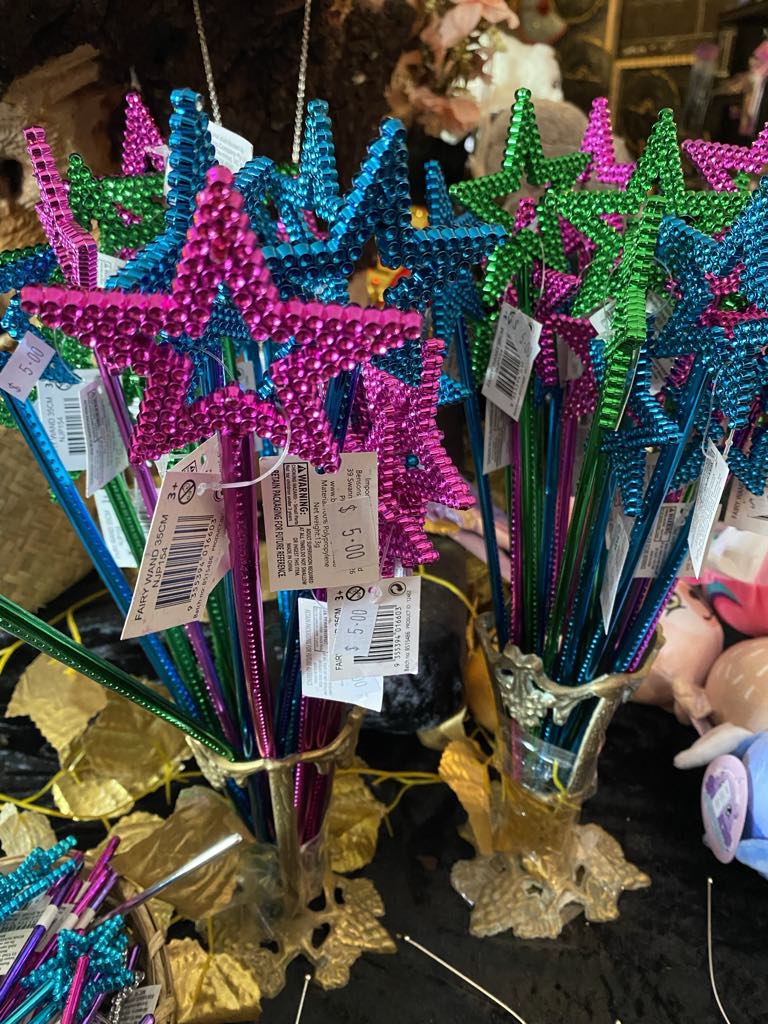 Bright Colored Star Scepters – 32cm Costume Accessories