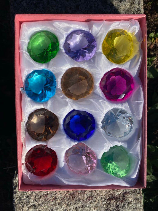 Glass Diamond – 4.5cm Medieval/Fantasy Costume Accessory