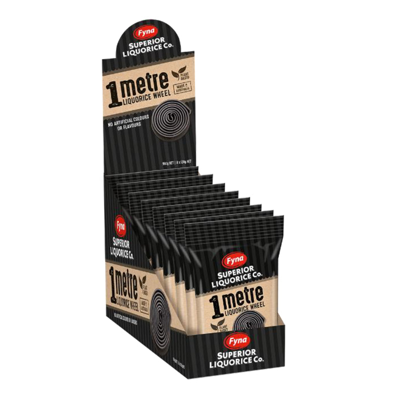 1 Meter Wheel Black Liquorice