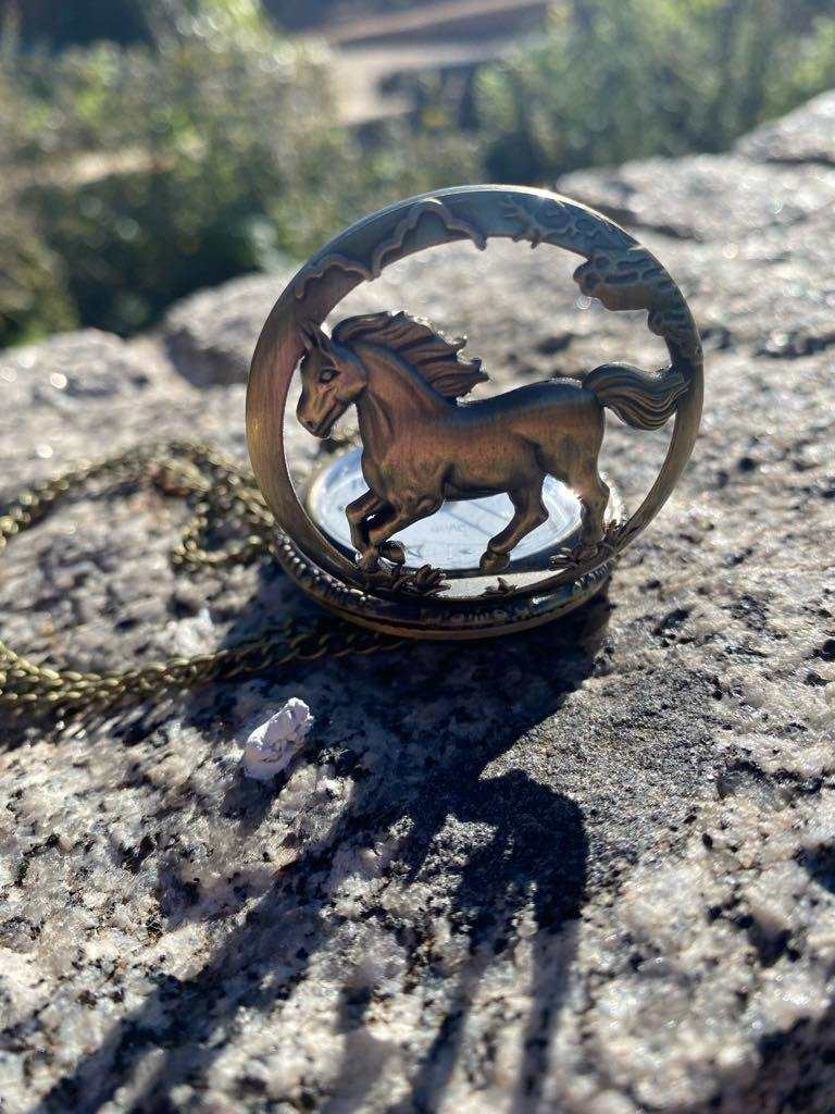 Pocket Watch – wild horses