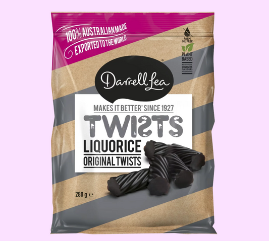 Darell Lea Liquorice Original Twists