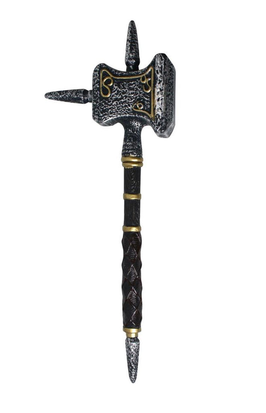 55cm Decorated War Hammer – Medieval/Fantasy Costume Accessory
